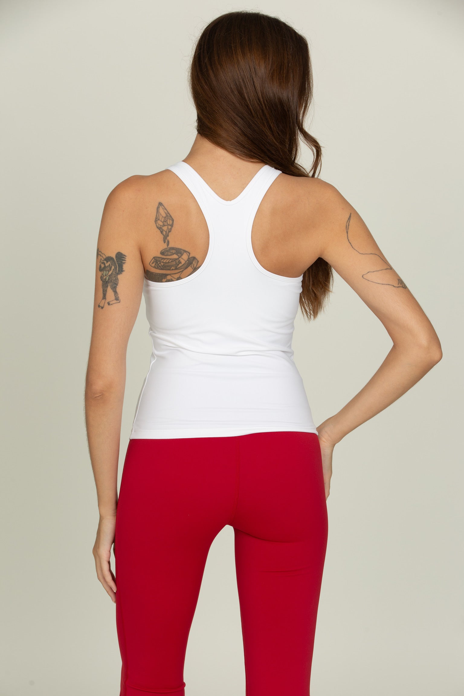 Ivory Essential Full Length Racerback