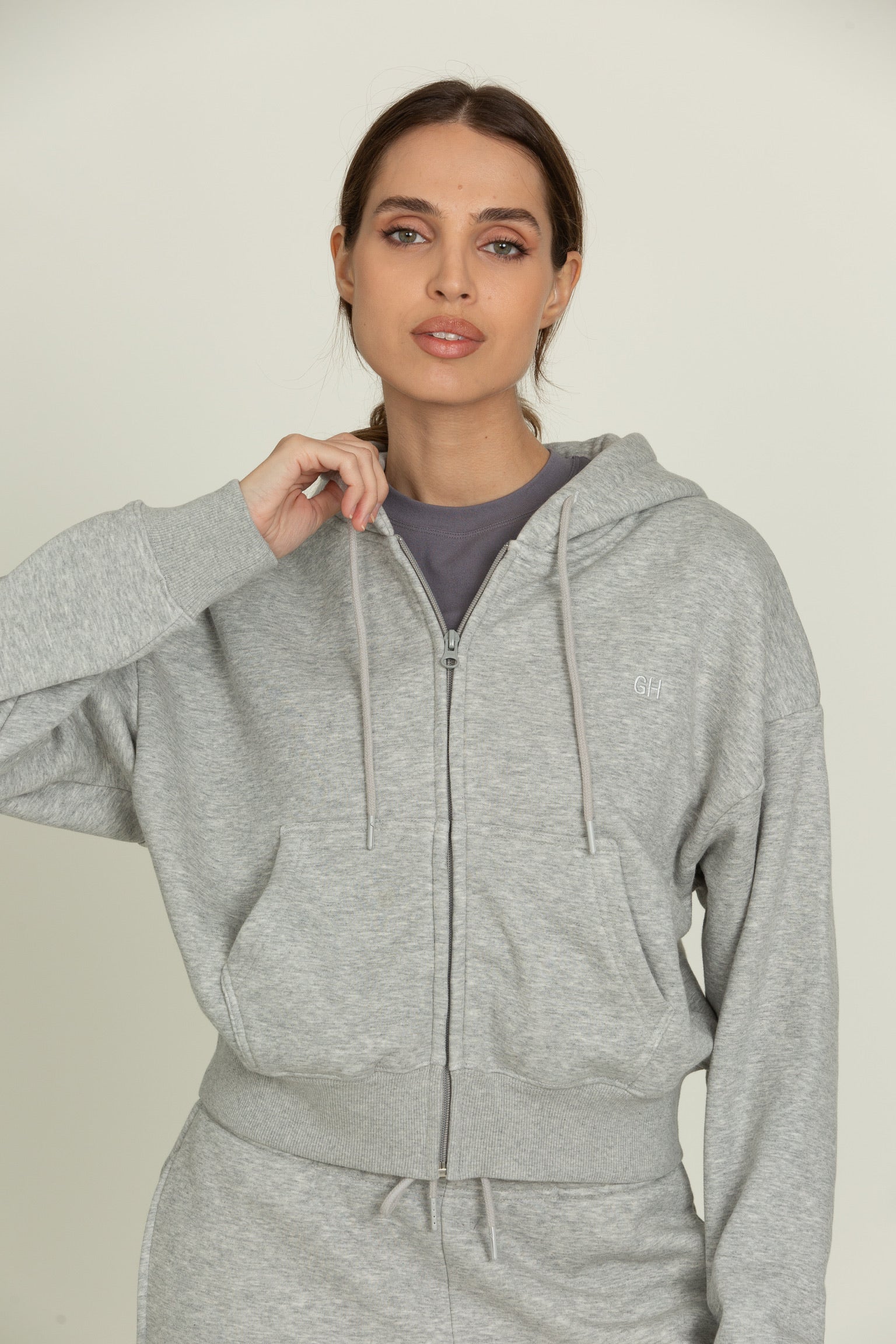 Heather Grey Everyday Full Zip