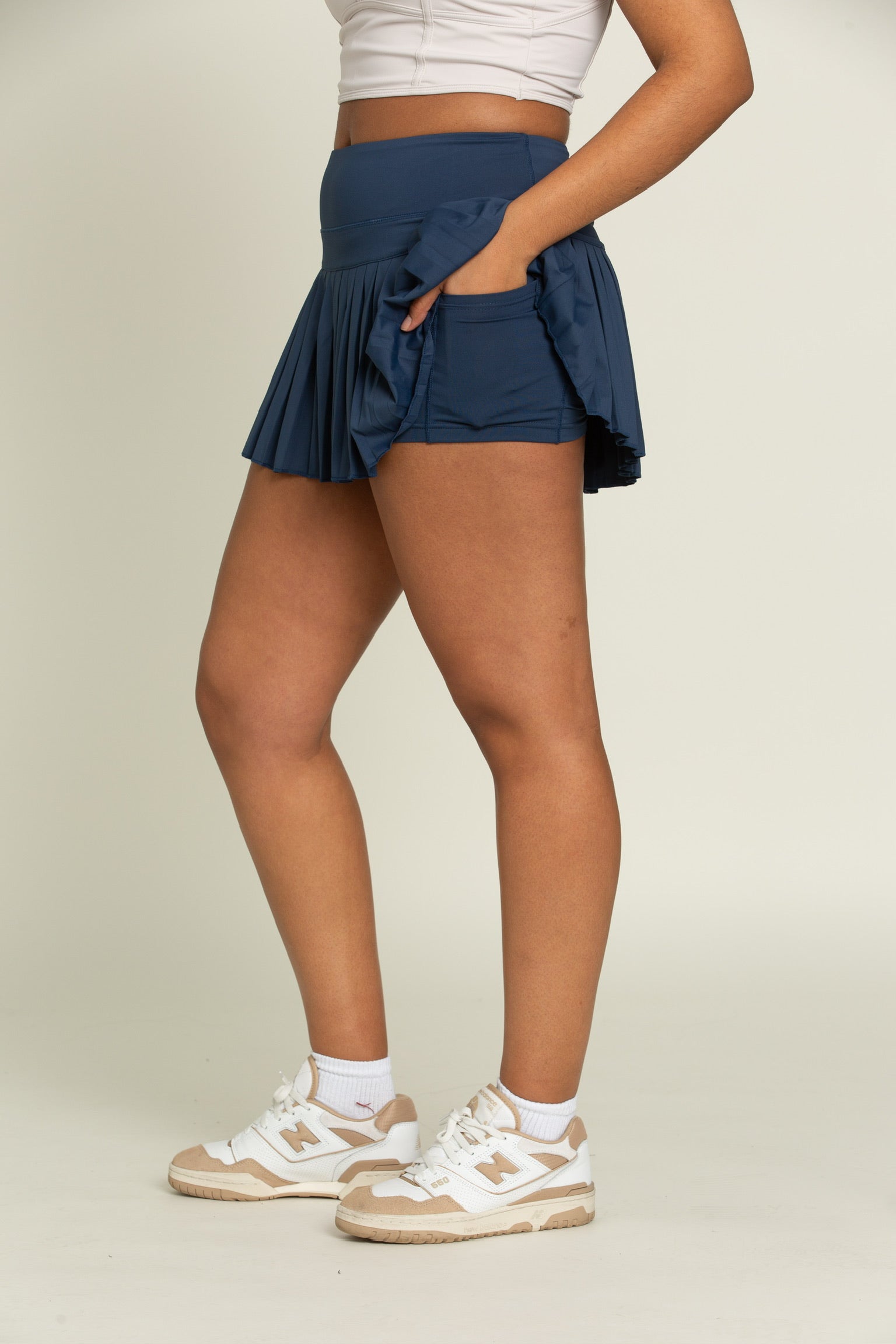 Navy tennis skirt xs best sale