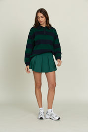 Nightfall Striped Rugby Long Sleeve