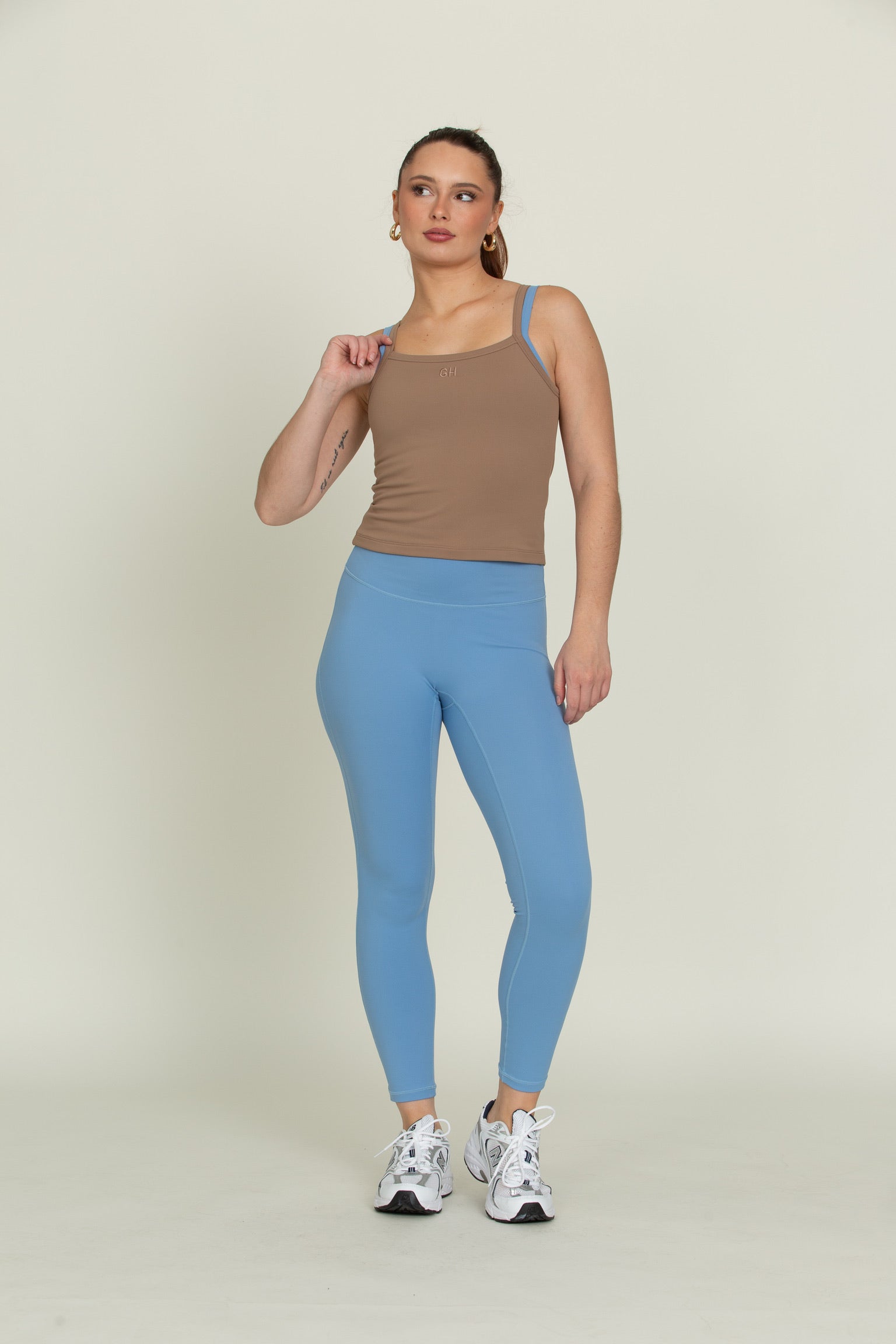 Walnut MotionCloud Square Neck Cami