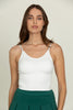 Ivory Original Ribbed Yoga Tank Top