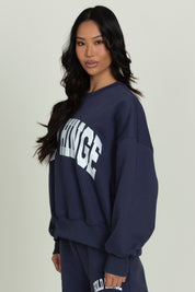 Dark Denim GH Wide Arm Sweatshirt