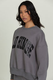 Obsidian Grey GH Wide Arm Sweatshirt