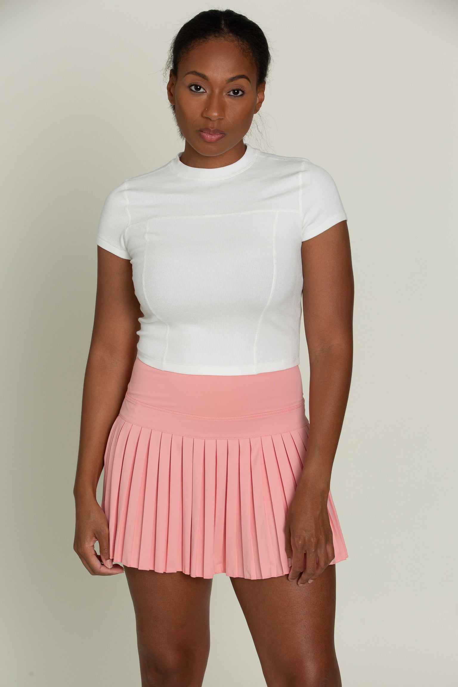 15" Coastal Sunset Pleated Tennis Skirt