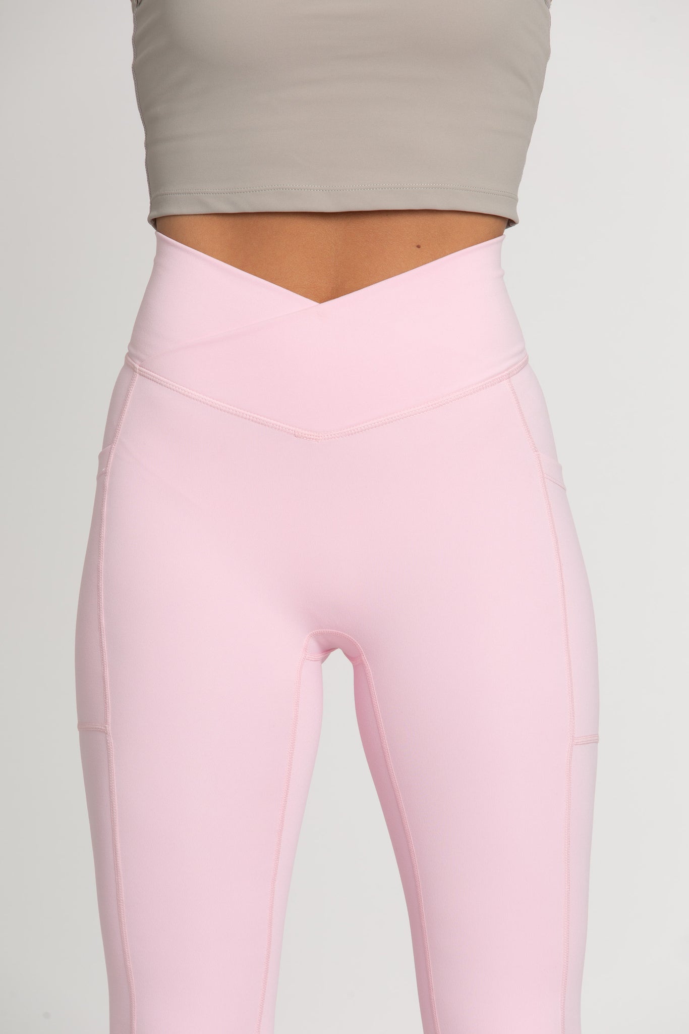 Let's Gym USA Brazilian Fashion Fitness Leggings Seamless Pink