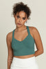 Evergreen Bustier Y Back Bra Top