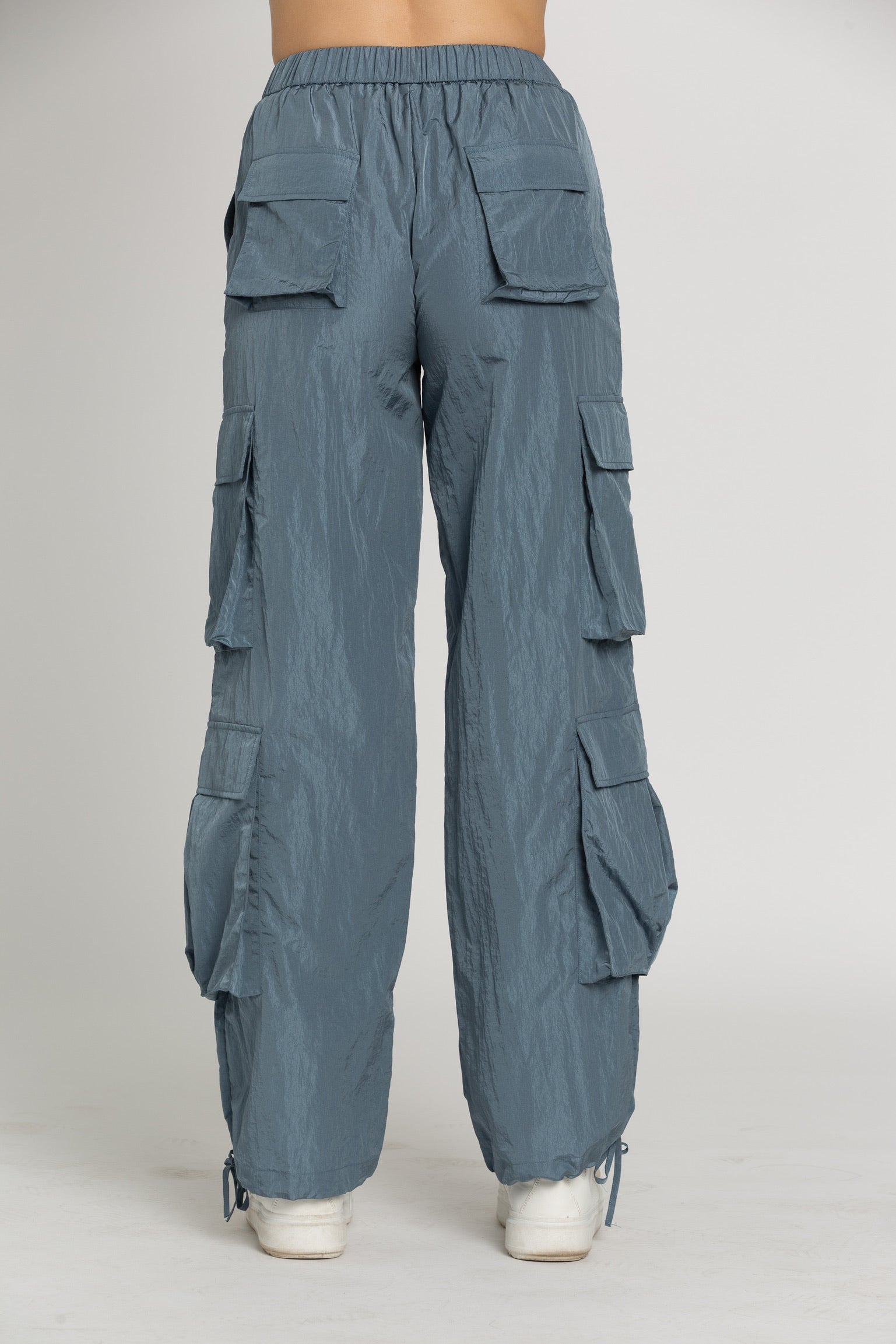 Blue Parachute Pants