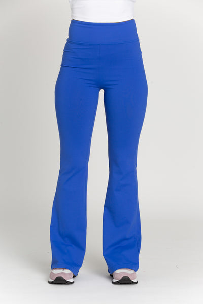 CIRCUS HOTEL - Blue Flared Pants – TRYME Shop